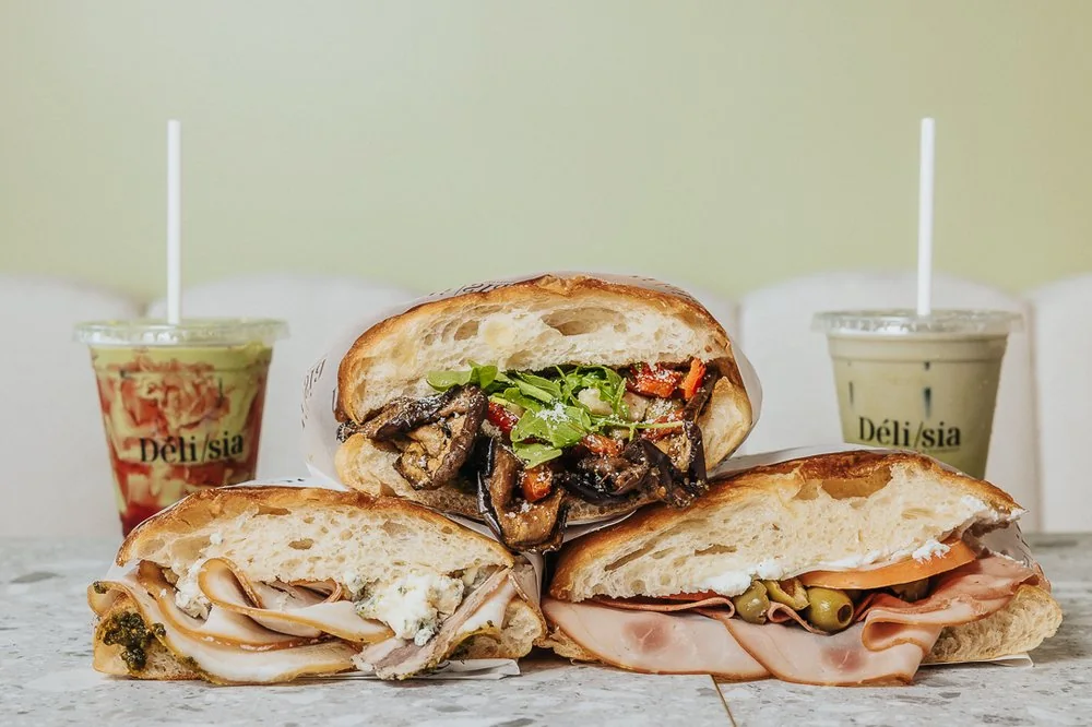 Délisia panino and drinks